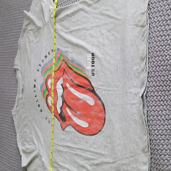 The Rolling Stones 1975 US Tour T-shirt NWT - Picture 6 of 8